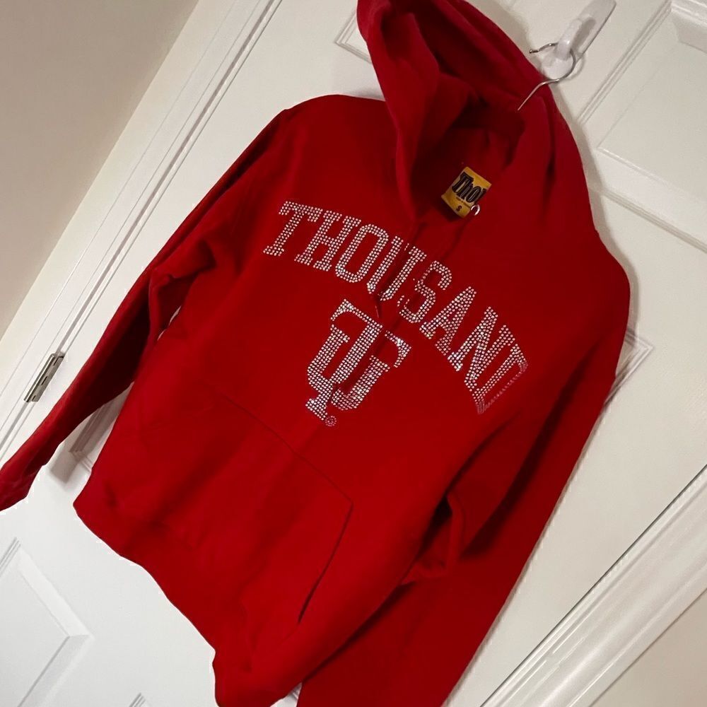 Red Hoodie size Small Thousand TU. UT